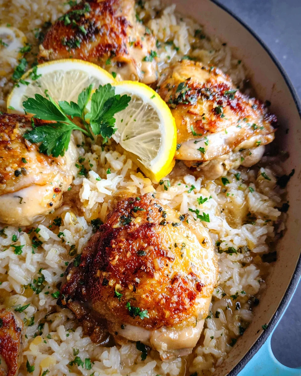 Home 7 Crock-pot Lemon Chicken and Rice