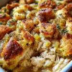 Dolly’s Chicken and Stuffing Casserole