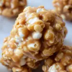 Peanut Butter Popcorn Balls