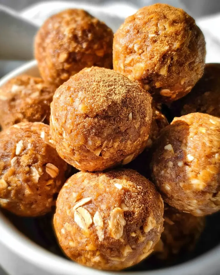 Pumpkin Protein Balls