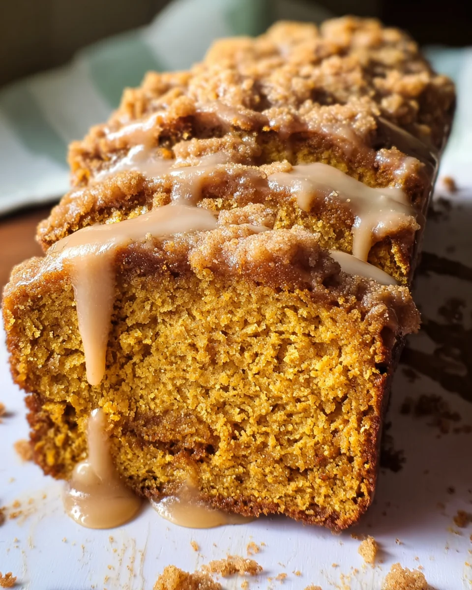 Pumpkin Streusel Bread 32 Pumpkin
