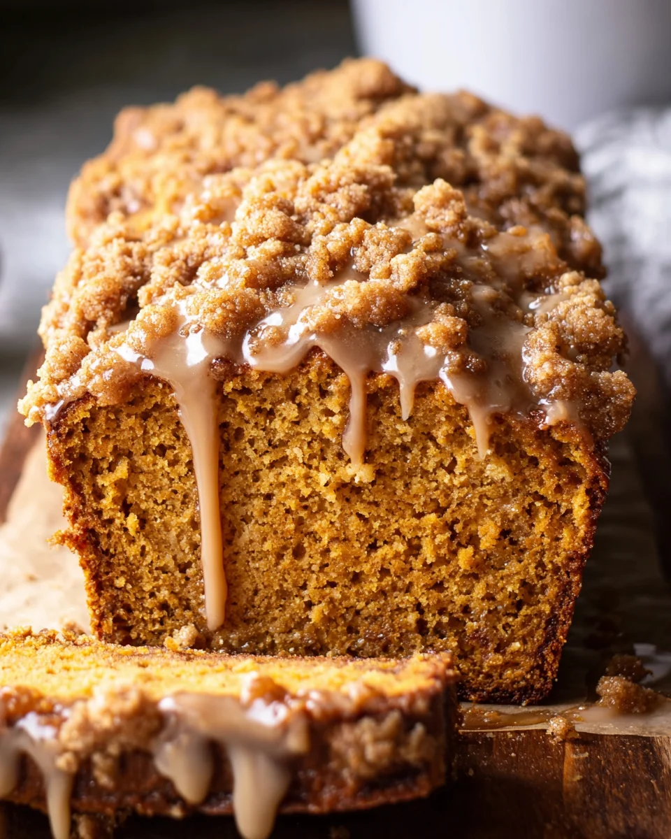 Pumpkin Streusel Bread 33 Pumpkin