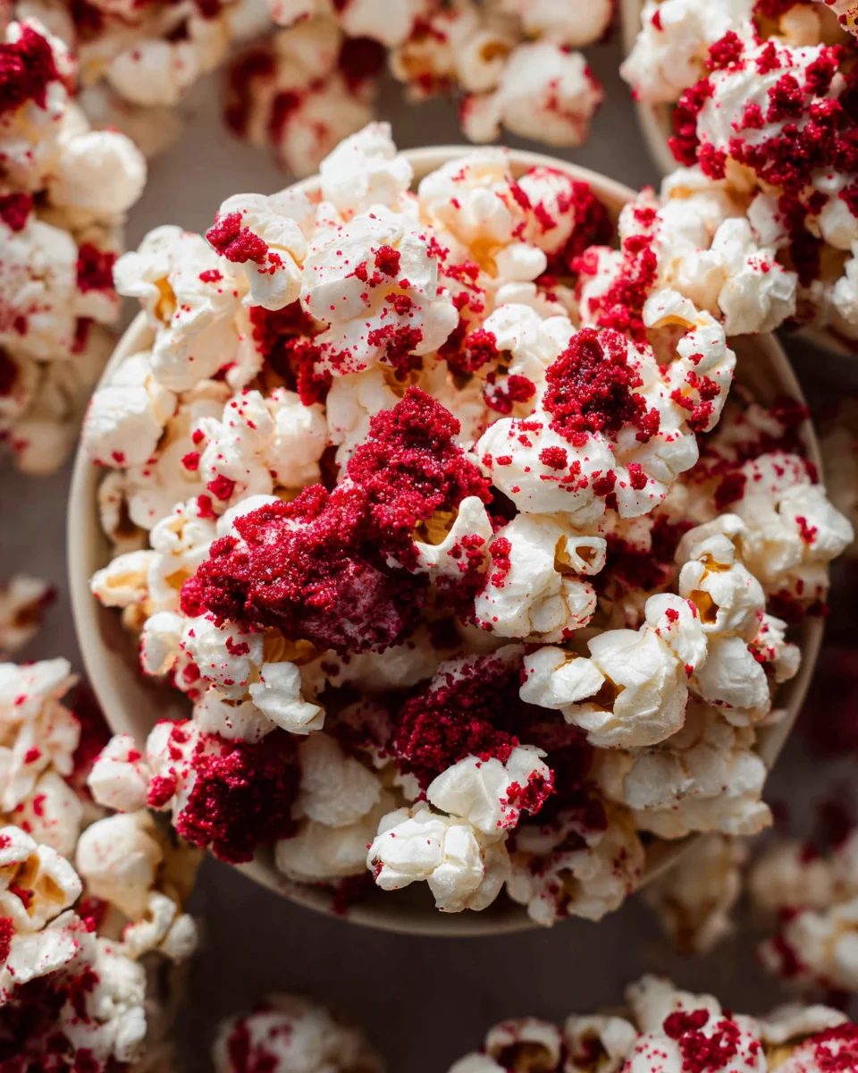 Red Velvet Popcorn