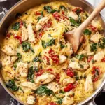 Tuscan Chicken and Spaghetti Squash