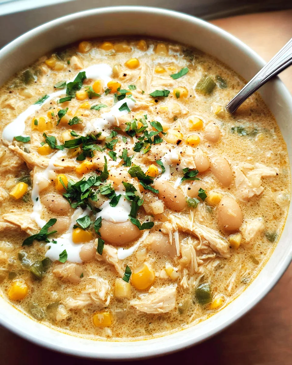White Chicken Chili 25 White